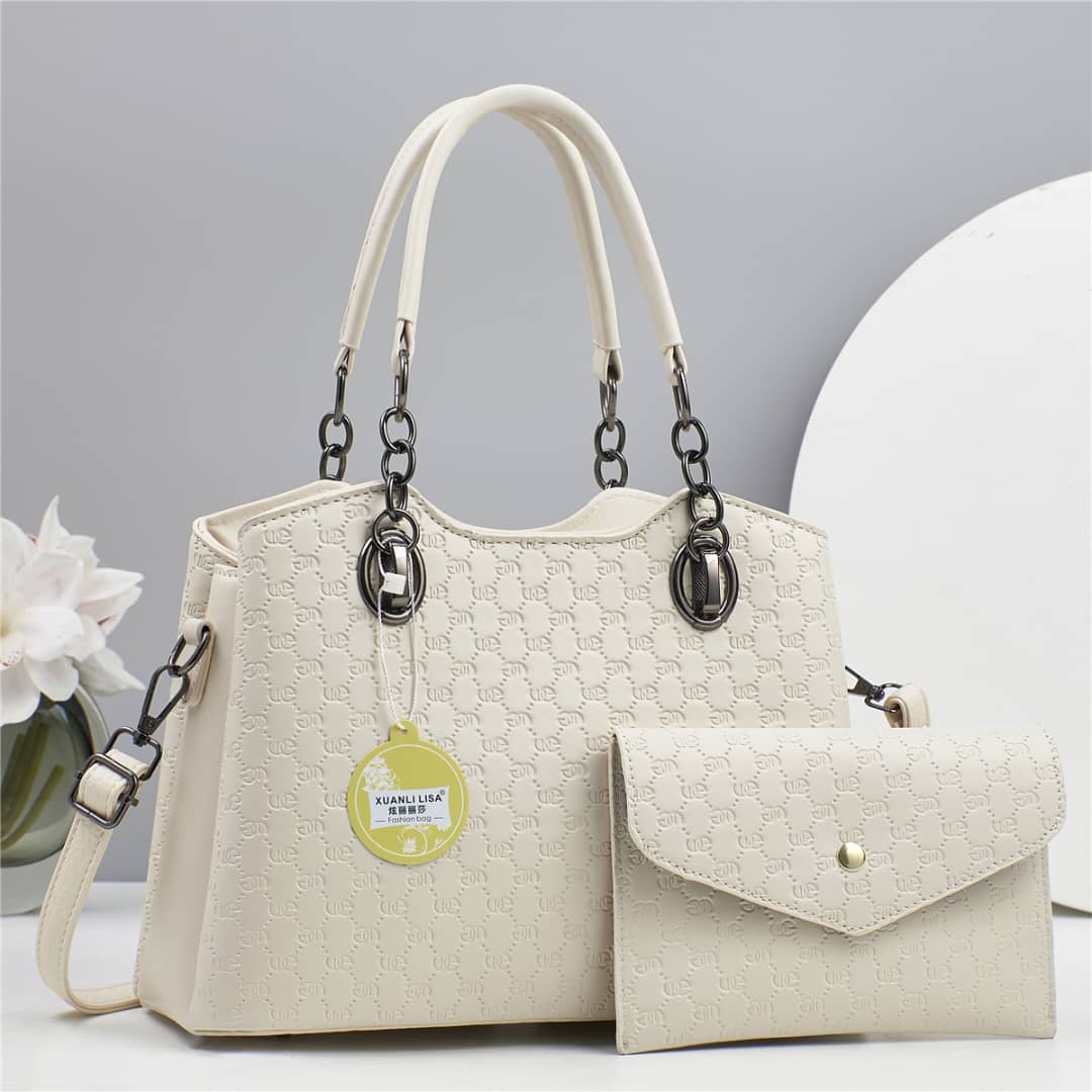 [ SHOP SMART AND SAVE BIG AT AN AMAZING OFFER PRICE 🤩🤩✨ !!! 2 in 1 New Arrival High Quality Stylish and Luxurious Comfortable Ladies Handbag ..Designed With Durability and Functionality ✔👌