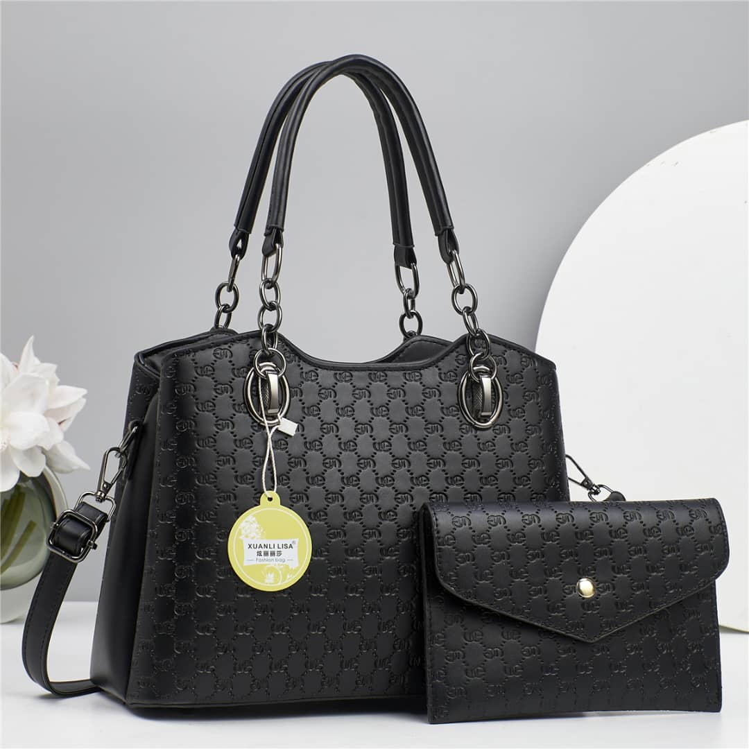 [ SHOP SMART AND SAVE BIG AT AN AMAZING OFFER PRICE 🤩🤩✨ !!! 2 in 1 New Arrival High Quality Stylish and Luxurious Comfortable Ladies Handbag ..Designed With Durability and Functionality ✔👌