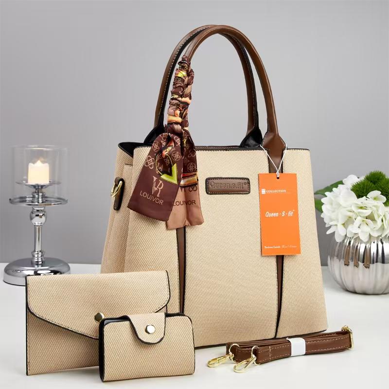 [🔥SPECIAL LIMITED OFFER🔥 🥑🌽ONLY AT KILIMALL !!! ] 3 in 1 New Arrival High Quality Stylish and Luxurious Comfortable Ladies Handbag ..Designed With Durability and Functionality ✔👌