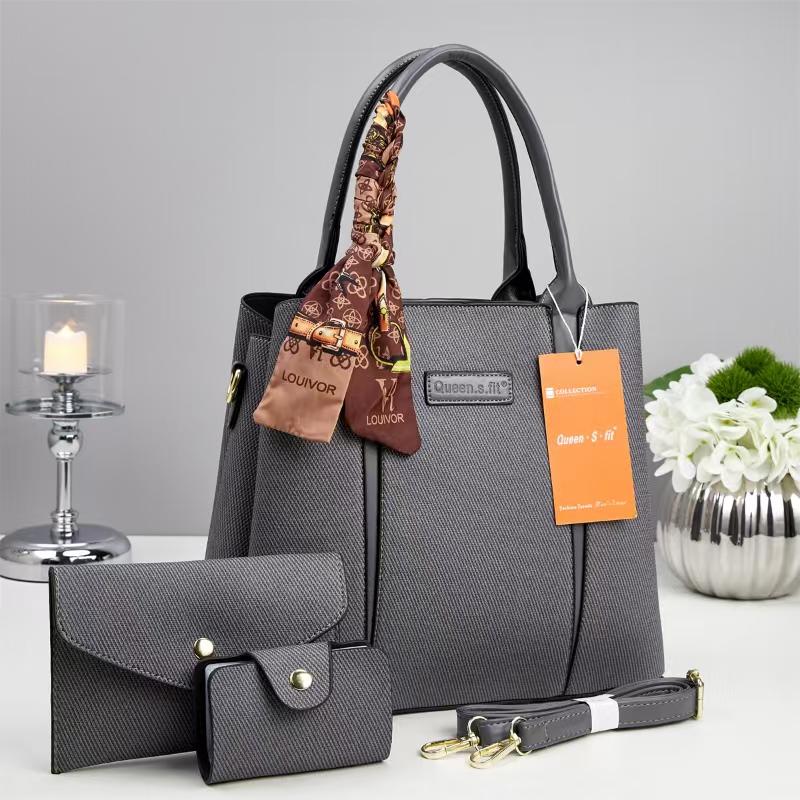 [🔥SPECIAL LIMITED OFFER🔥 🥑🌽ONLY AT KILIMALL !!! ] 3 in 1 New Arrival High Quality Stylish and Luxurious Comfortable Ladies Handbag ..Designed With Durability and Functionality ✔👌