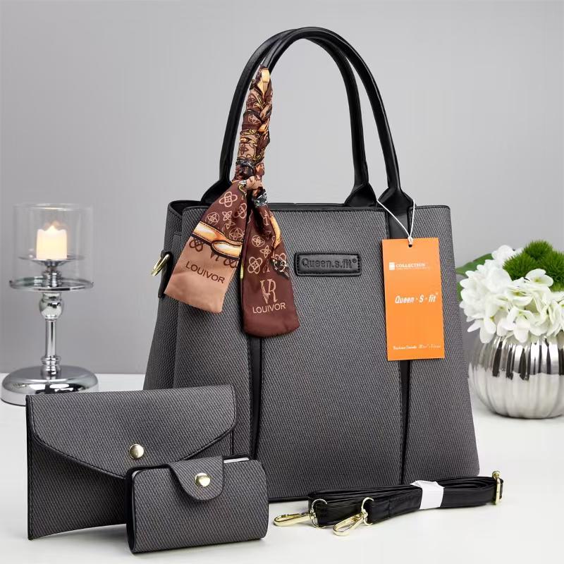 [🔥SPECIAL LIMITED OFFER🔥 🥑🌽ONLY AT KILIMALL !!! ] 3 in 1 New Arrival High Quality Stylish and Luxurious Comfortable Ladies Handbag ..Designed With Durability and Functionality ✔👌