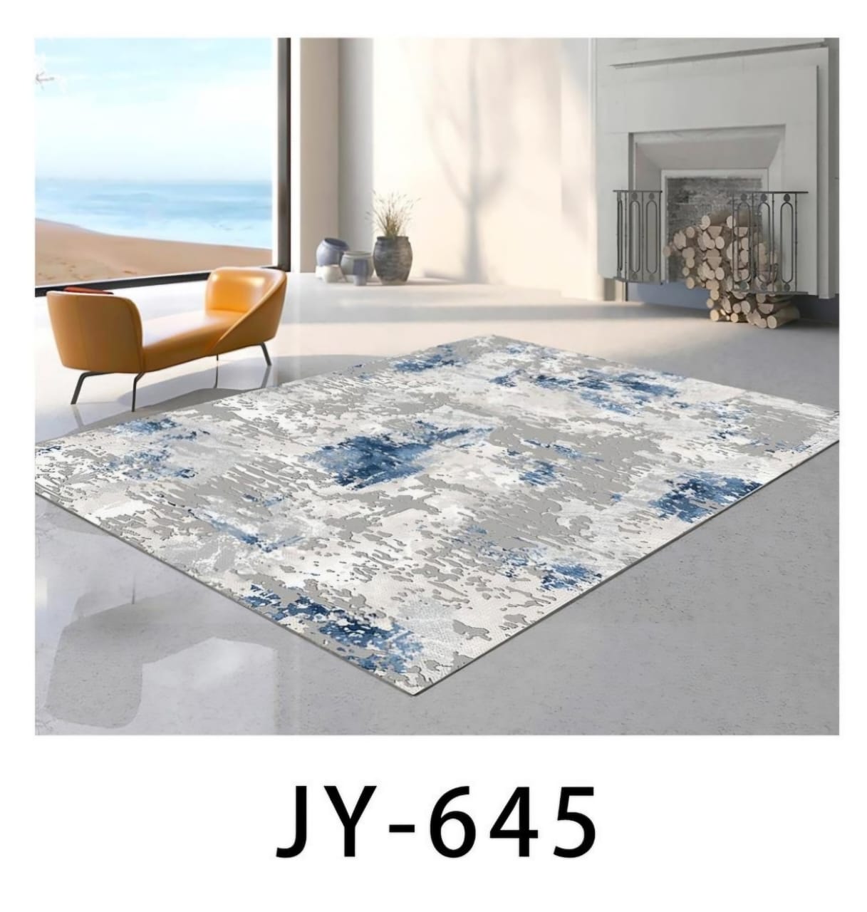 ⭐ MEGA OFFER ⭐ -  1pc Luxurious 3D Carpet for Living Room Bedroom Washable  Size 7x10 at affordable price