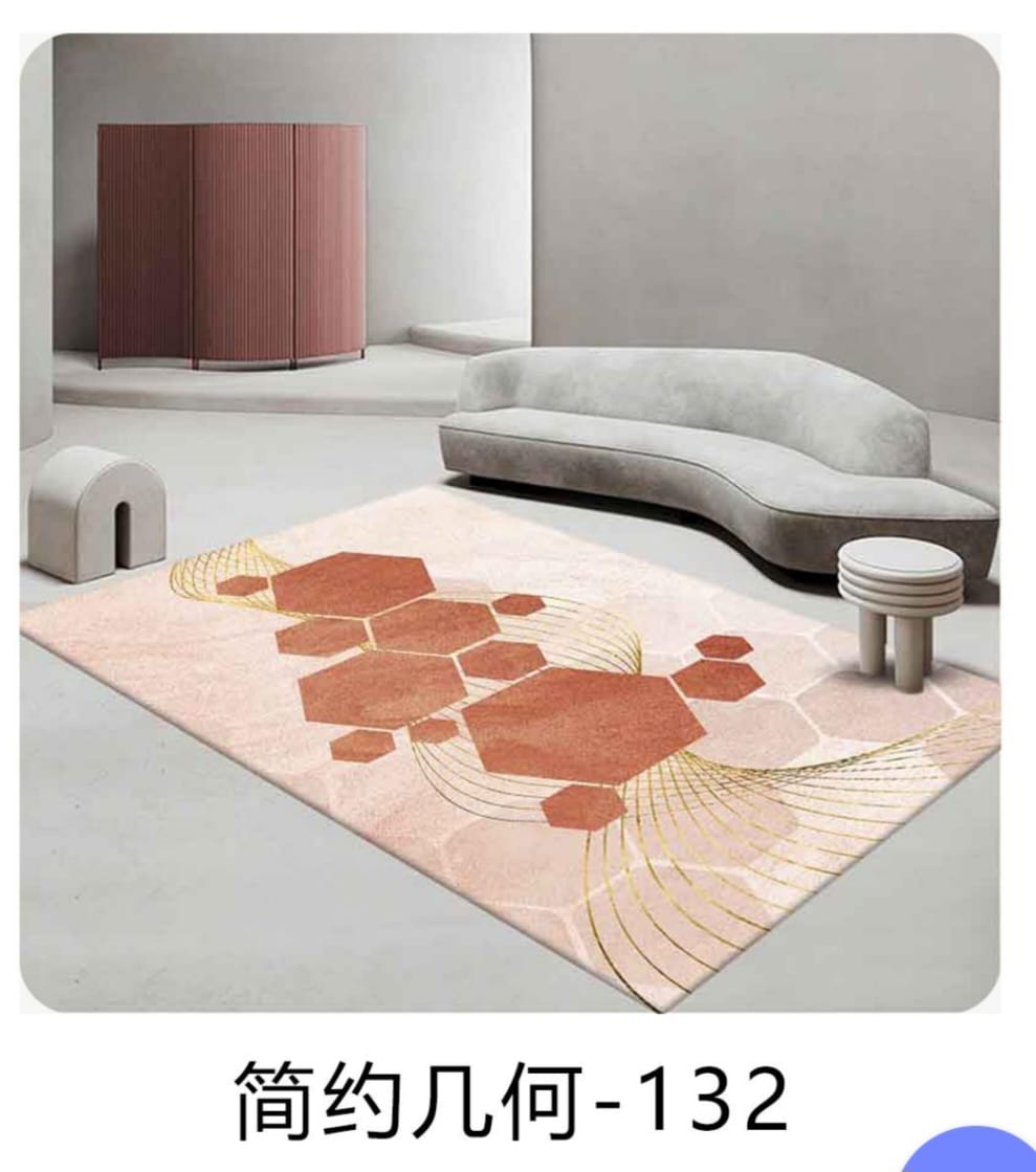 ⭐ MEGA OFFER ⭐ -  1pc Luxurious 3D Carpet for Living Room Bedroom Washable  Size 7x10 at affordable price