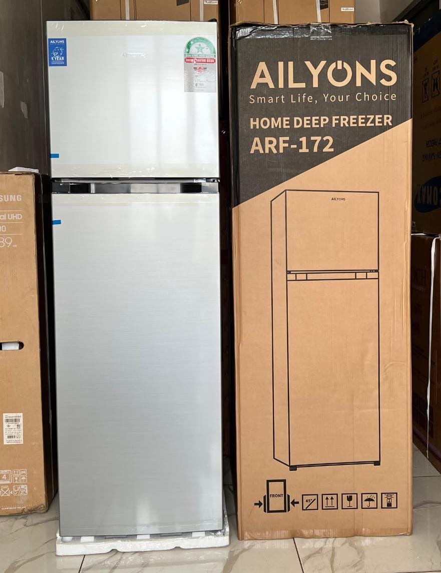 💰💰 BEST PRICE OFFER 💰💰 Ailyons 216L Double Door Refrigerator | Easy Clean | Fridge & Freezer | Energy Saving | Compact Home & Office Use