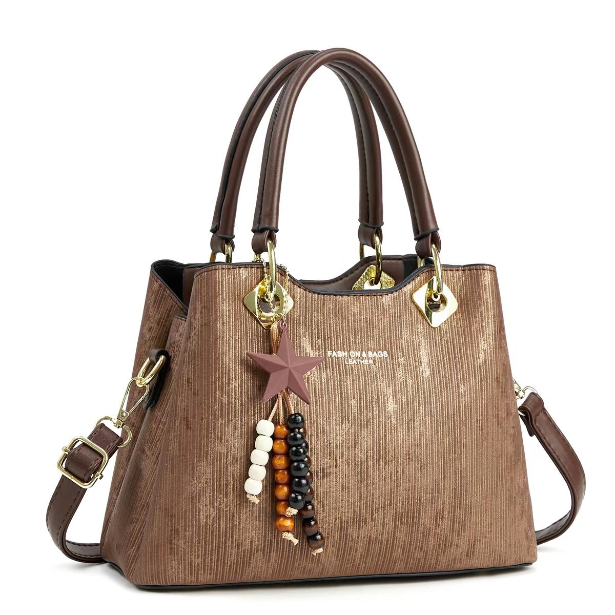 🎁 GIFT OFFER 🎁 1 PC Women’s Large Shoulder Handbag – Genuine Leather, Fashionable, Durable Tote Bag for Business, Casual, Formal & Travel