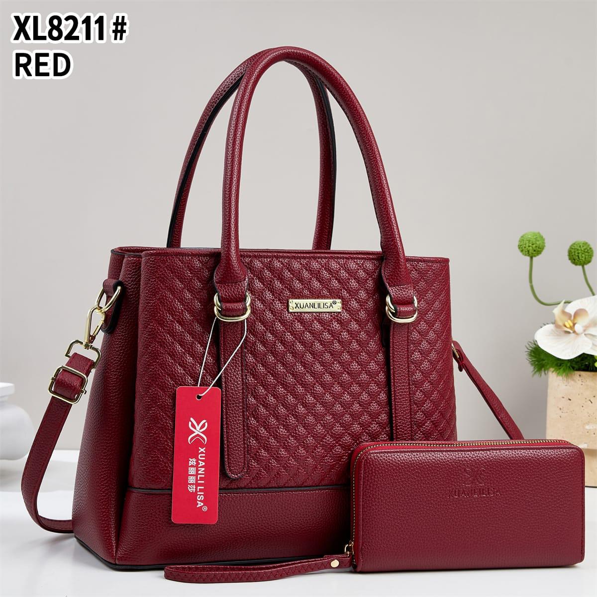 ⚡ FLASH OFFER ⚡ - 2-in-1 Women's Fashionable Handbag, Large, Lightweight, Stylish PU Leather/Fabric, Durable, Daily, Work, Travel, Shopping