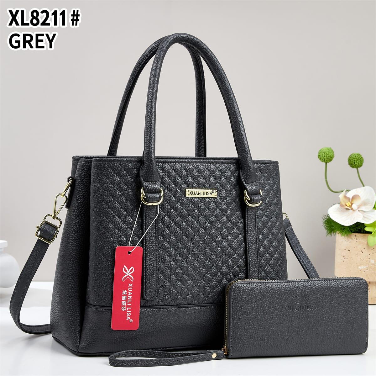 ⚡ FLASH OFFER ⚡ - 2-in-1 Women's Fashionable Handbag, Large, Lightweight, Stylish PU Leather/Fabric, Durable, Daily, Work, Travel, Shopping