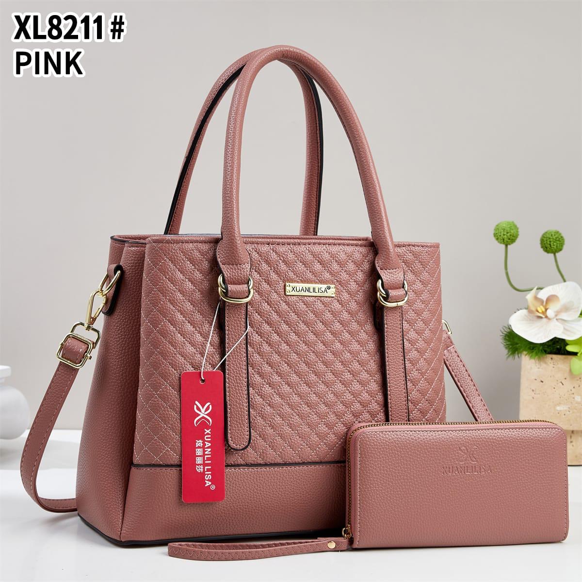 ⚡ FLASH OFFER ⚡ - 2-in-1 Women's Fashionable Handbag, Large, Lightweight, Stylish PU Leather/Fabric, Durable, Daily, Work, Travel, Shopping