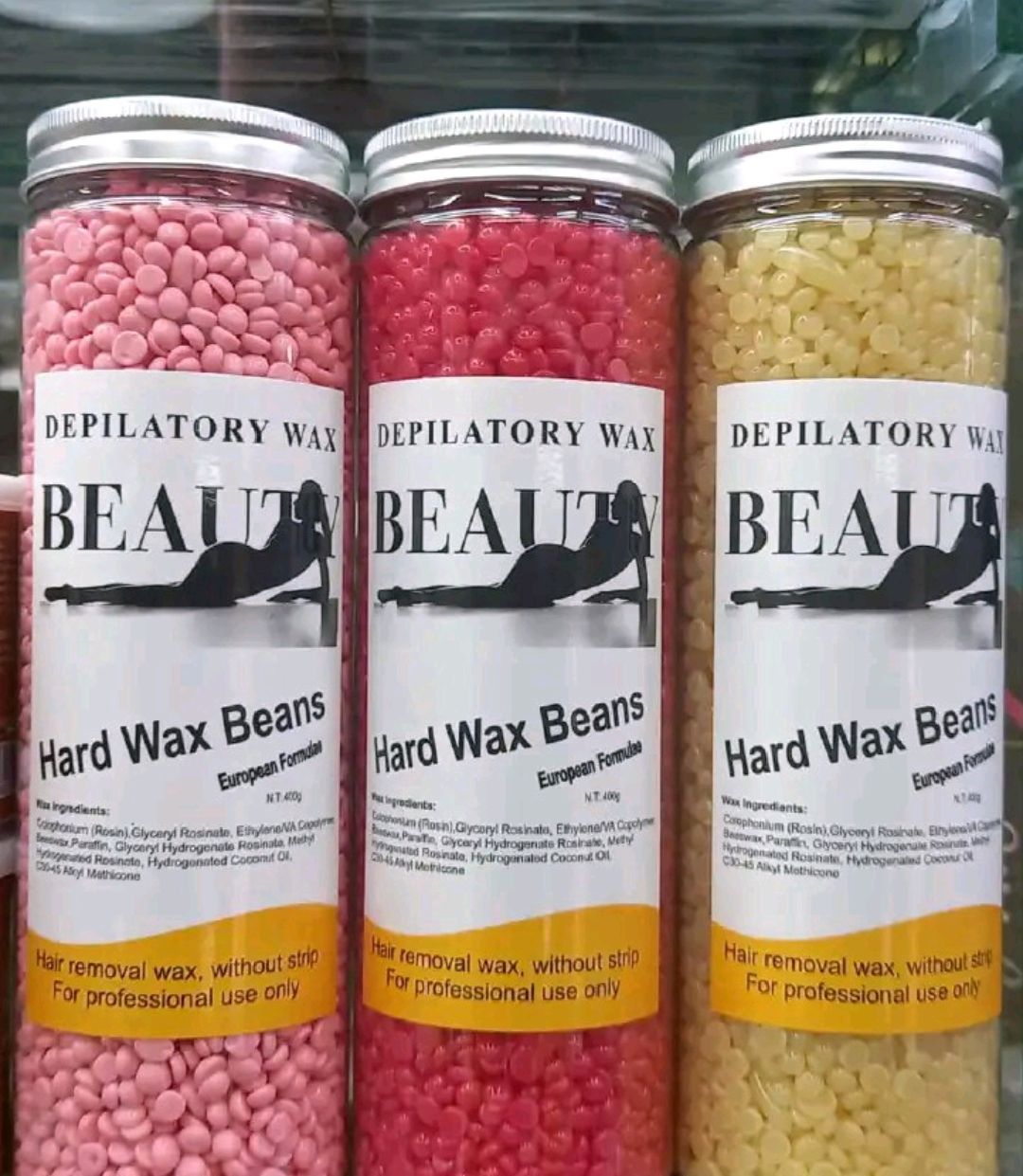 Hard Wax Beans Depilatory Hard Wax Beans Waxing Bikini/ Armpit/ Arm/ Legs