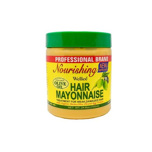 Wellice Hair Mayonnaise With Extra Virgin Olive Oil Treatment.
