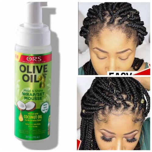 Ors Foam Wrap/set Mousse + Human Hair Wig & Weave Repair Serum