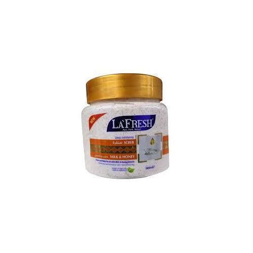 La Fresh Milk And Honey Face Scrub Body Scrub - 500ml
