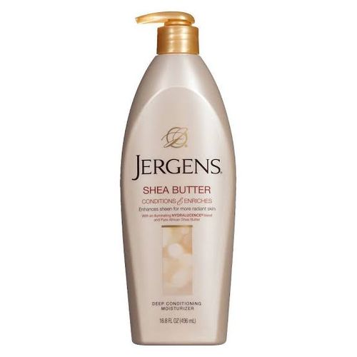 Jergens Shea Butter Deep Conditioning, Enriches & Moisturizing Body Lotion.