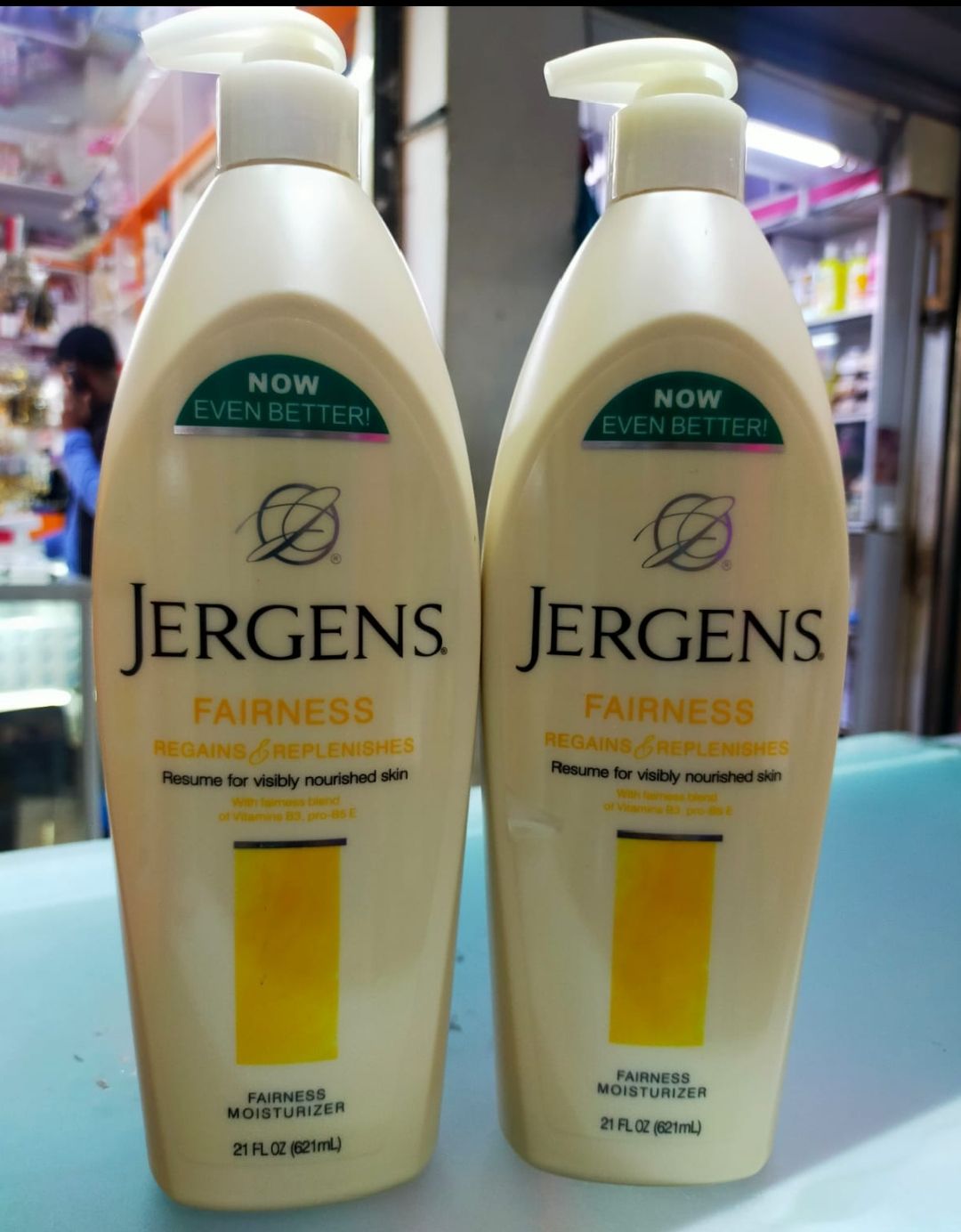 Jergens Fairness Lotion Repairs & Replenishes - 621ml