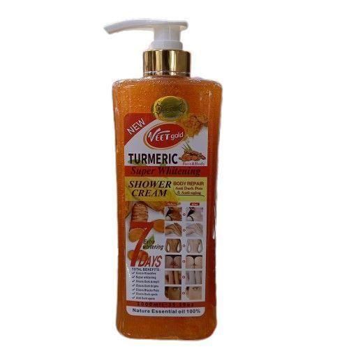 VEET GOLD TURMERIC SHOWER GEL CREAM- Exfoliates, Cleans, Removes Dark Knuckles & Black Spots & Smooths