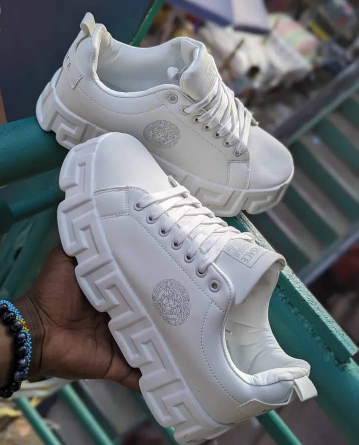 Latest Trending Original Versace Paris Unisex Men and Women Sneaker Shoe High QualityDesign Fashion Sneakers