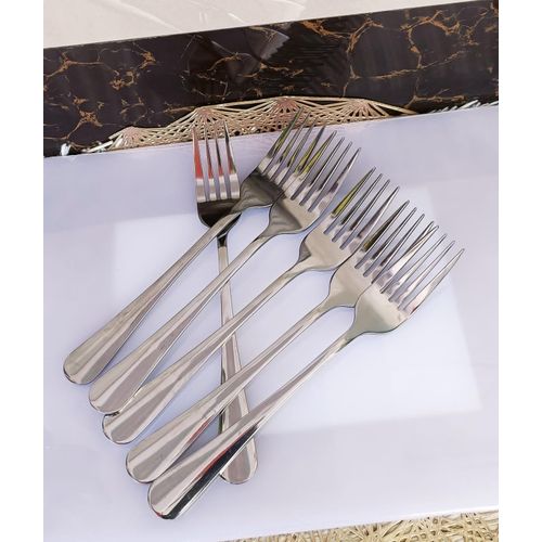 Generic 6/12pcs Heavy Gauge Stainless Forks