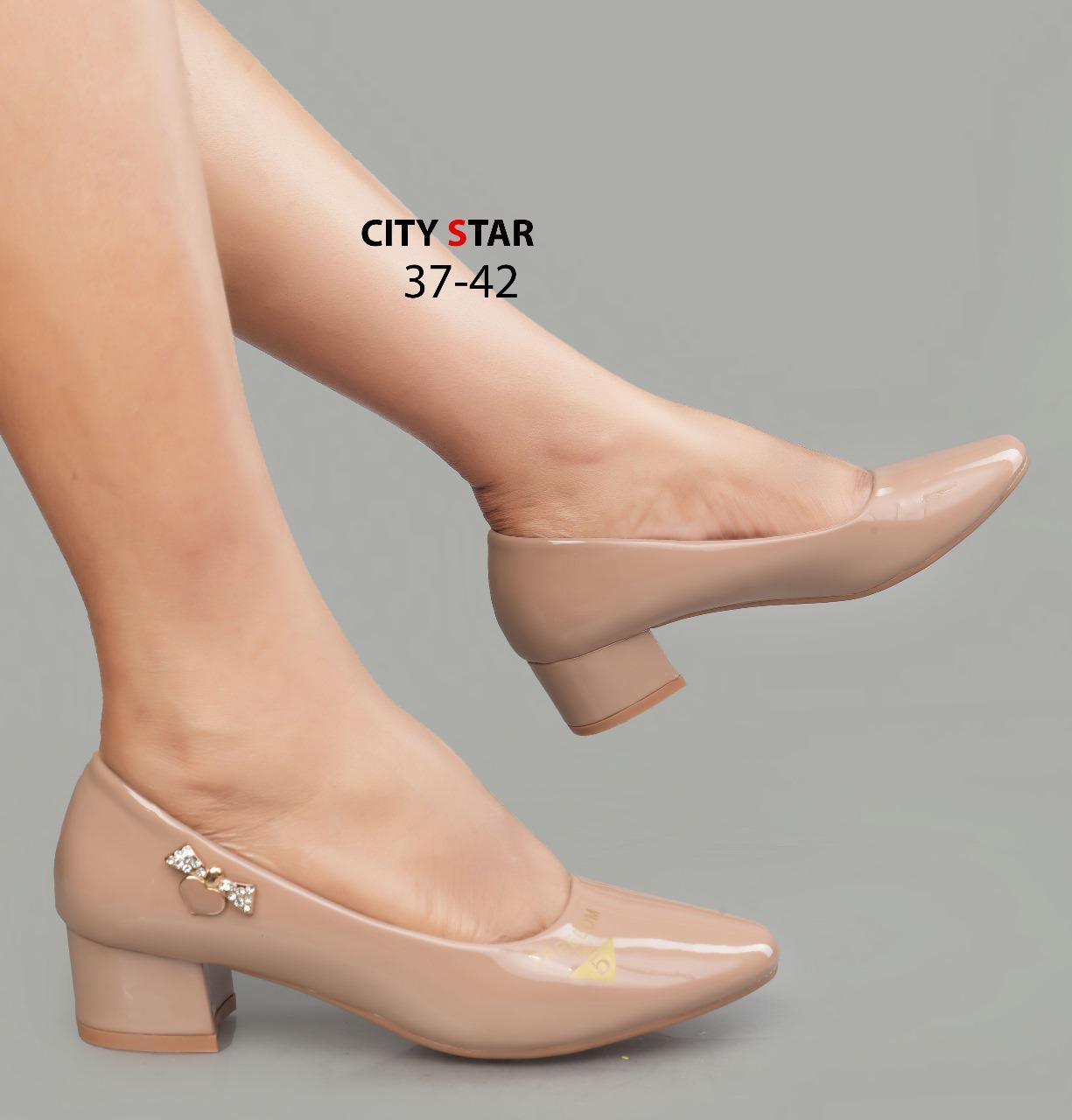 Comfortable Quality Leather Durable Official Classy Loafer Low Wedges Chunky Block Heels ladies/women shoes Mom Shoes
