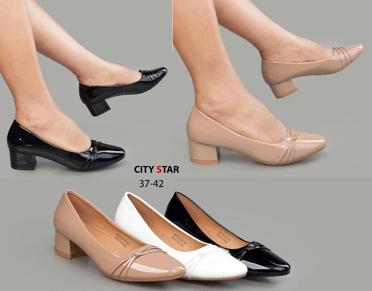 Comfortable Quality Leather Durable Official Classy Loafer Low Wedges Chunky Block Heels ladies/women shoes Mom Shoes
