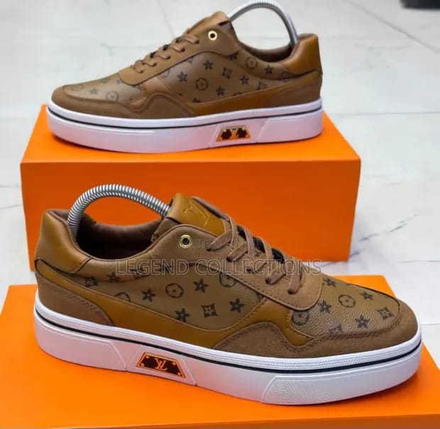 Classic Louis vuitton Unisex Mens and Womens Shoes Comfortable Lace Up LV Sneakers Fashionable Gentlemen Shoes Low Dunk Rubbers