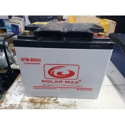 SolarMax 80Ah Solar Gel Battery | Deep-Cycle, Maintenance-Free Power Storage