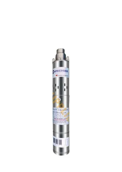 Premier DC Solar Submersible Pump – 600W, 72V, 120M Head with 1.25" Outlet | High-Lift Borehole Pump