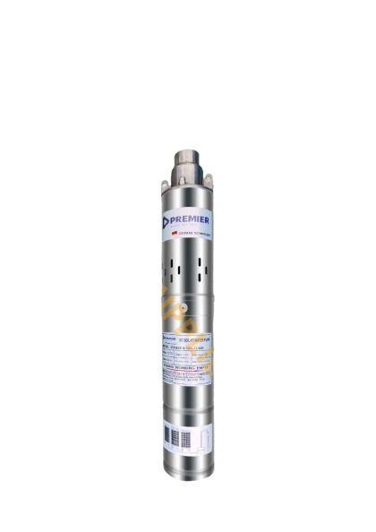 Premier DC Solar Submersible Pump – 600W, 72V, 120M Head with 1.25" Outlet | High-Lift Borehole Pump