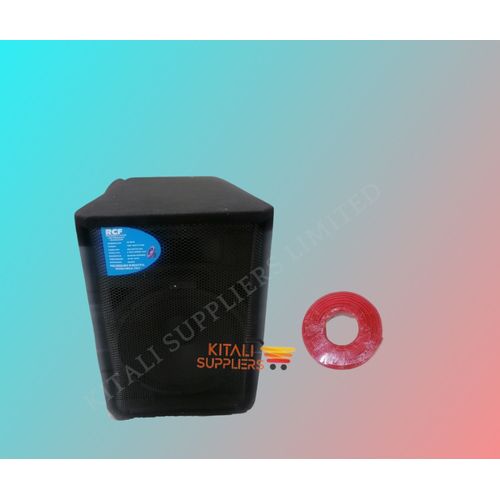 Shop the RCF 15-inch speaker and get a FREE roll of speaker cable! Perfect for DJs, PA setups, and event audio. Powerful sound, great value, ready to install.