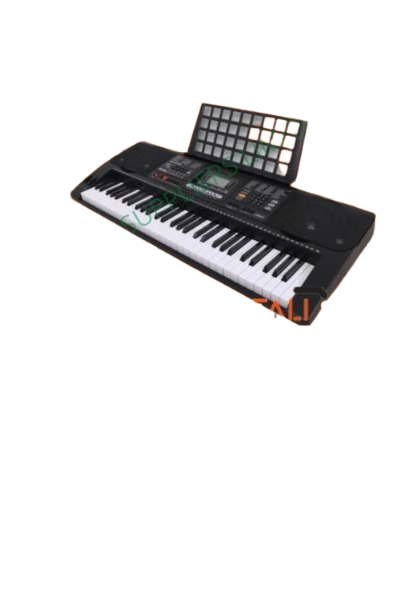 Buy the MK 812 electronic keyboard with 61 keys, demo songs, and learning mode. Ideal for beginners and students. Dual speakers, LED display & multiple tones.