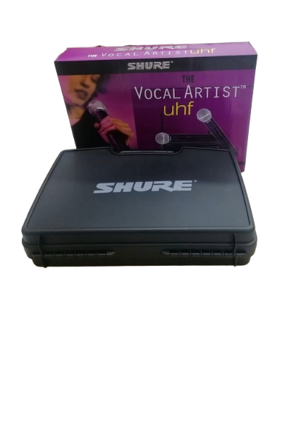Buy the Shure Vocal Artist UHF microphone – professional wireless mic with clear sound and long-range performance. Ideal for church, MCs, DJs, and live events.