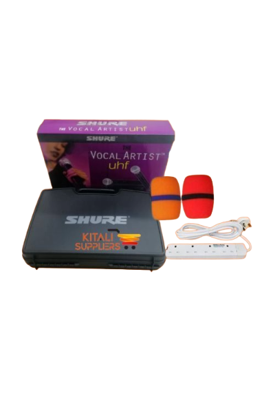 Get a professional Shure microphone bundle with mic sponge and free extension cable. Ideal for stage, church, events, and studio use. Clear sound, durable build.