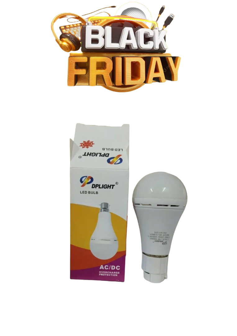 Buy the DP 7W LED bulb (1pc) for energy-saving, bright lighting. Ideal for everyday use at home or office. Shop now on Kilimall – Black Friday deal!