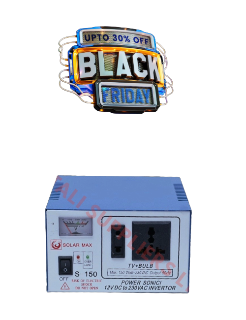 🔥 Black Friday Deal – Solarmax 150VA Mini Inverter / Voltage Stabilizer 🔥