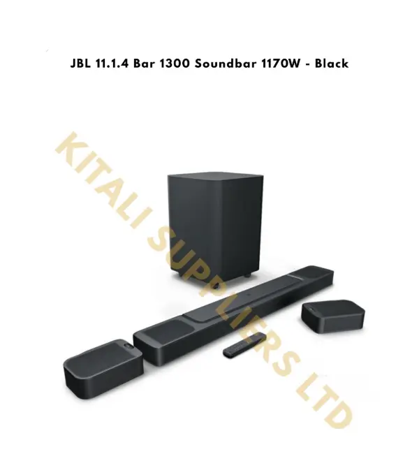 🎵 JBL BAR 1300 11.1.4 Channel Soundbar with 1170W Power & Wireless Subwoofer – Cinematic Sound Redefined