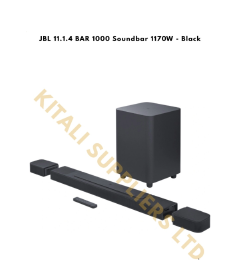 🎵 JBL BAR 1000 11.1.4 Channel Soundbar with 1170W Power – Ultimate Cinematic Audio Experience