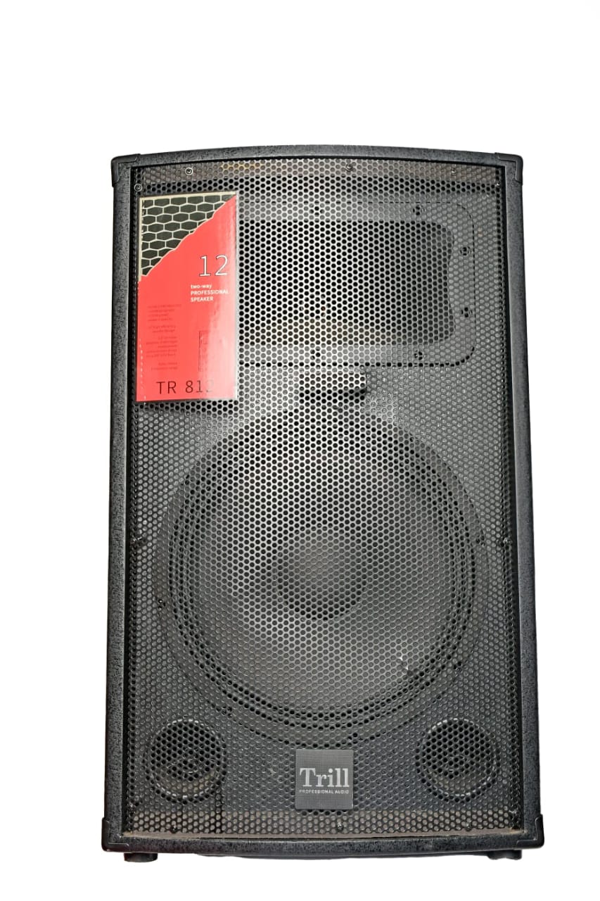 Trill 812 Professional Speaker – Powerful Sound for Events, Parties & Live Performances