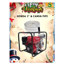 🎄🎁 Christmas Mega Sale! Honda 3" Water Pump +2" Canvas Pipe 2 pieces🎅✨
Heavy-Duty • High Volume • Perfect for Farms, Construction & Water Transfer