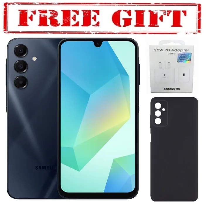 CRAZY NEW MONTH DISCOUNTS !!!!!BRAND NEW SAMSUNG GALAXY A16,  6.7'' HD+, 8GB RAM + 256GB ROM, DUAL SIM, 50MP, 5000mAh  COMES WITH FREE GIFTS (C TO C HEADER  + SILICONE COVER  ) FOR YOU