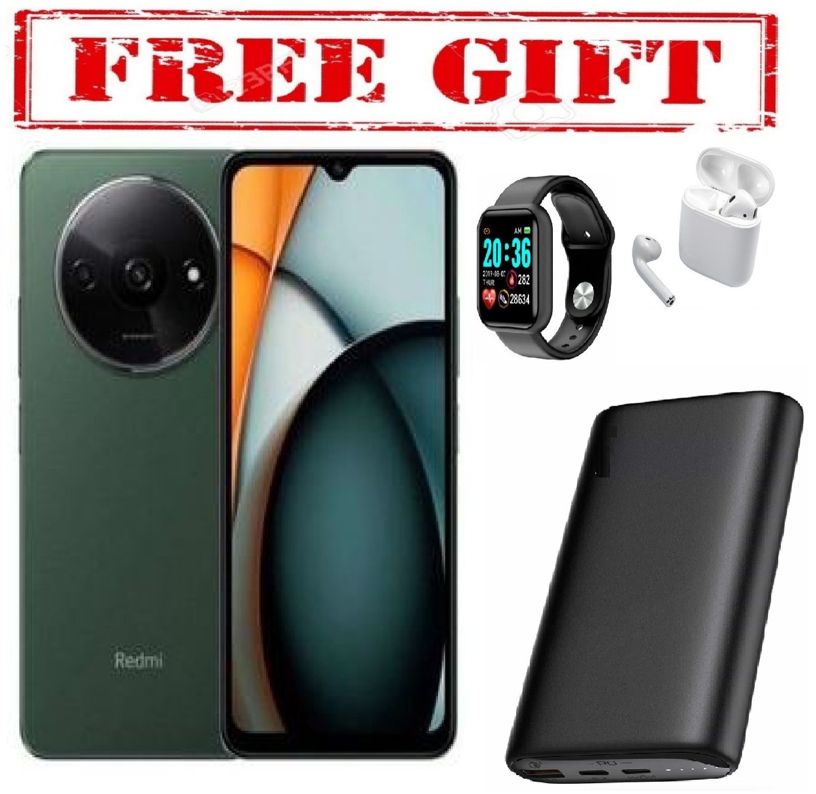 LIMITED DISCOUNT !!! BRAND NEW XIAOMI Redmi A3x, 6.71", 64GB + 3GB RAM (Dual SIM), 5000mAh, COMES WITH FREE GIFTS ( AIRPODS + SMART WATCH +POWERBANK ) FOR YOU
