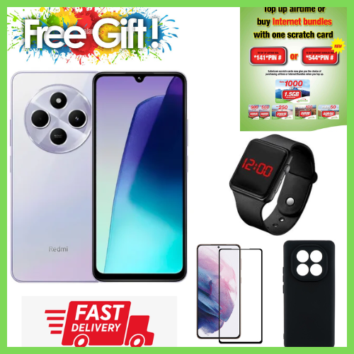 LIMITED TIME DEAL!!BRAND NEW Xiaomi Redmi 14C 8(4+4)GB RAM + 256GB/128GB Storage 6.88" 120Hz HD+ 4G Dual Sim 5160mAh Battery 50MP triple main camera Android 14 Smart Phones.. comes with free gifts