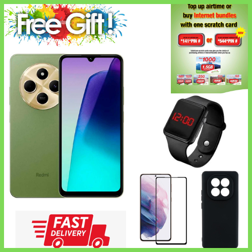 LIMITED TIME DEAL!!BRAND NEW Xiaomi Redmi 14C 8(4+4)GB RAM + 256GB/128GB Storage 6.88" 120Hz HD+ 4G Dual Sim 5160mAh Battery 50MP triple main camera Android 14 Smart Phones.. comes with free gifts