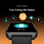 [Anniversay Deal] Oraimo Watch 5 Lite 2.01" HD IP68 Smart Watch AI-Generated Watch Faces Time Wireless HD Calling Blood Oxygen & Heart Rate Monitor IP68 Waterproof & Dustproof Smartwatch