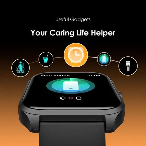 [Anniversay Deal] Oraimo Watch 5 Lite 2.01" HD IP68 Smart Watch AI-Generated Watch Faces Time Wireless HD Calling Blood Oxygen & Heart Rate Monitor IP68 Waterproof & Dustproof Smartwatch
