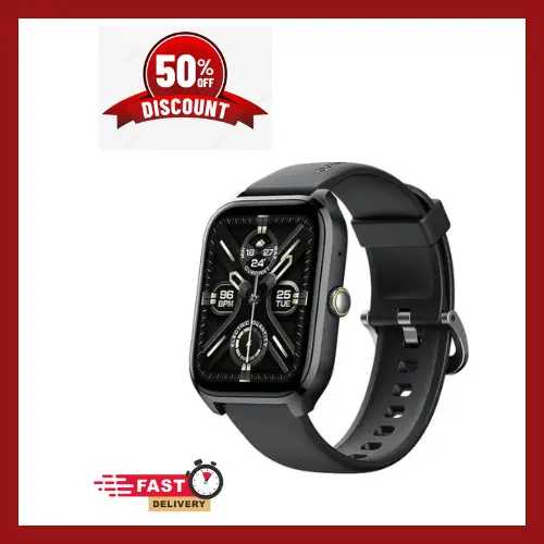 [Anniversay Deal] Oraimo Watch 5 Lite 2.01" HD IP68 Smart Watch AI-Generated Watch Faces Time Wireless HD Calling Blood Oxygen & Heart Rate Monitor IP68 Waterproof & Dustproof Smartwatch