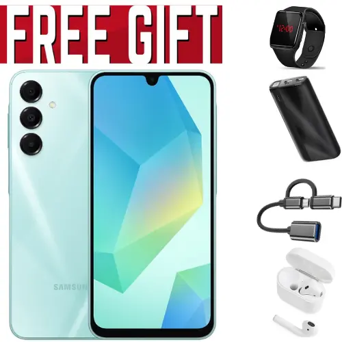 LIMITED DISCOUNT !!!! BRAND NEW SAMSUNG GALAXY A16,  6.7'' HD+, 4GB RAM + 128GB ROM, DUAL SIM, 50MP, 5000mAh SMARTPHONES COMES WITH FREE GIFTS ( AIRPODS + SMART WATCH +POWERBANK ) FOR YOU