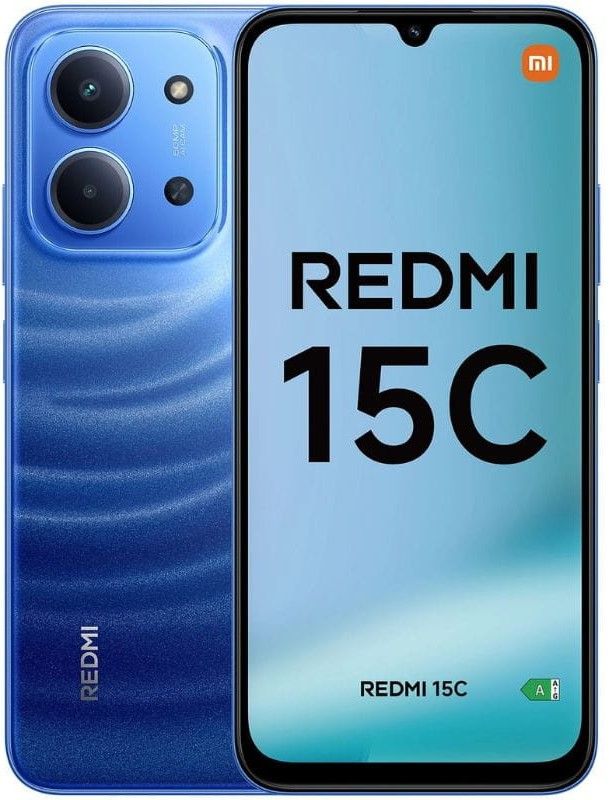 NEW ARRIVALS DEALS! REDMI 15C 256GB/128GB ROM + 16GB/8GB RAM EXPANDABLE  6.9'' LCD 50MP Main Camera 8MP selfie camera 6000mAh 33W Fast Charger Android 15 Side Fingerprint -Smartphones Side fingerprint