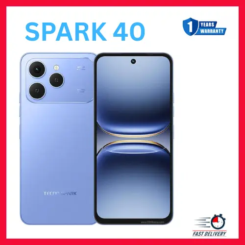 [NEW ARRIVAL]LIMITED DISCOUNT!!!BRAND NEW Tecno Spark 40, 6.67'' HD+, UP To 256GB ROM +8GB RAM  (Dual Sim) 50MP, 5200 MAh smartphone