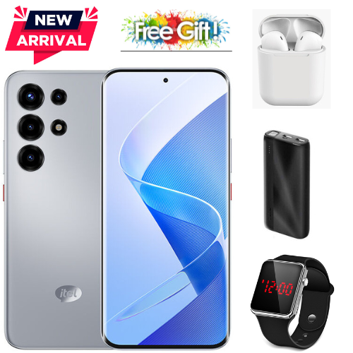 LIMITED TIME DEALS!! BRAND NEW ITEL S26 Ultra, 6.78' Curved Screen Corning, 256GB Storage + Up To 16GB RAM 600mAh Battery, 50MP CAMERA WITH FREE GIFTS