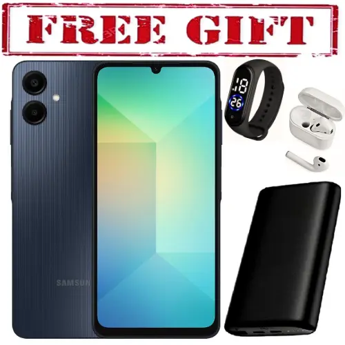 BLACK FRIDAY DEALS🔥🔥!BRAND NEW Samsung Galaxy A06 128GB/64GB +4GB 50MP Camera 6.7" 90Hz MTK Helio G85 (12nm) 5000mAh 25W Type-C Charge Android 14 Side Fingerprint Unlock phone Smart Phone+FREE GIFTS
