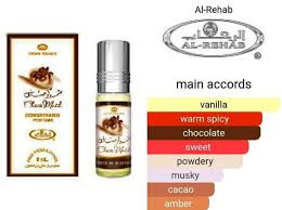 Al Rehab Choco Musk Perfume Oil - 6ml